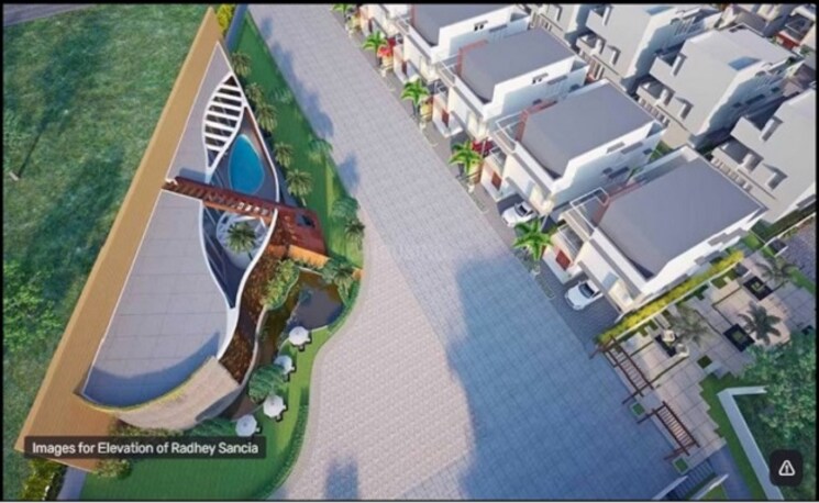 Master Plan, radhey-sancia 3 Bedroom 3399 Sq.Ft. Villa In Tellapur Hyderabad 9053162