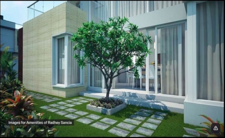 Garden, radhey-sancia 3 Bedroom 3399 Sq.Ft. Villa In Tellapur Hyderabad 9053162
