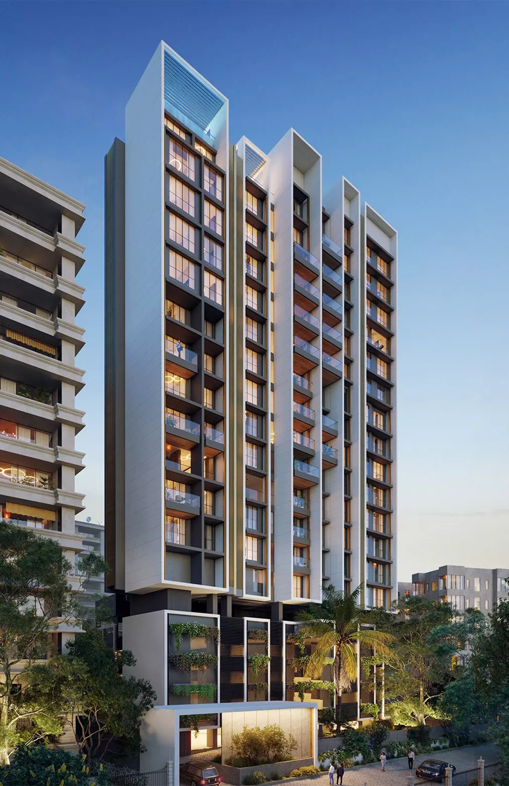 4 BHK + Pooja Room 2000 Sq.Ft. Apartment in Rustomjee Parishram