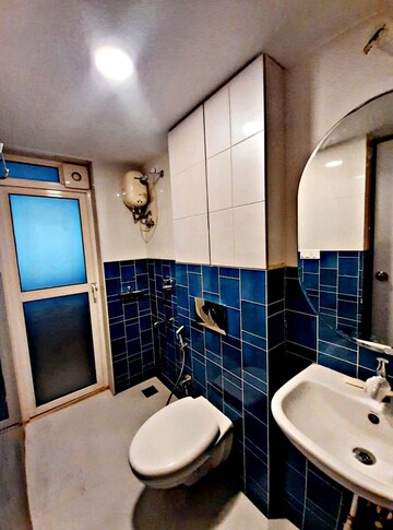 Bathroom in 2 BHK Apartment at Lodha Amara, Kolshet Road – for Rent