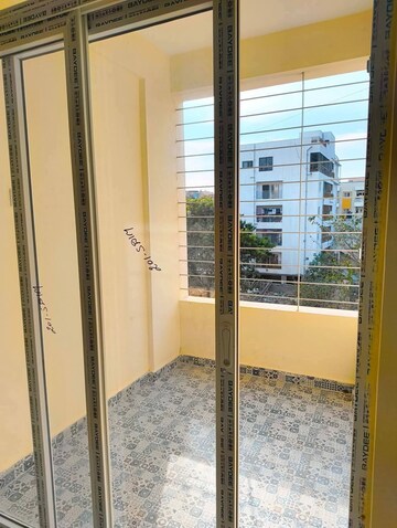 Building Lobby in 2 BHK Apartment at Mathapathi Regency, Kaggadasapura – for Rent
