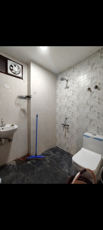 Bathroom in 2 BHK Builder Floor at Saket – for Rent