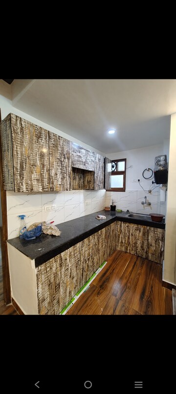 Kitchen in 2 BHK Builder Floor at Saket – for Rent