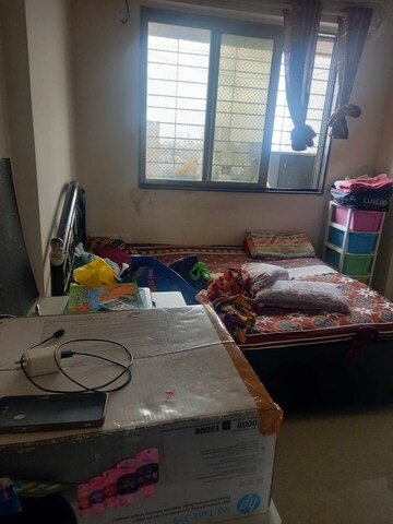 Bedroom in 1 BHK Apartment at Chandak Sparkling Wings, Dahisar East – for Sale