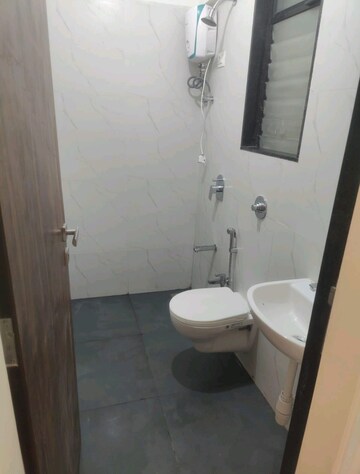 Bathroom in 2 BHK Apartment at Sharda Dattavihar, Naupada – for Rent