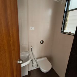 Bathroom in 2.5 BHK Apartment at Krisala 41 Elite, Tathawade – for Sale