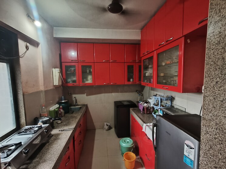 Kitchen, terraform-everest-countryside-daffodil 2 Bedroom 723 Sq.Ft. Apartment In Ghodbunder Road Thane 9053306