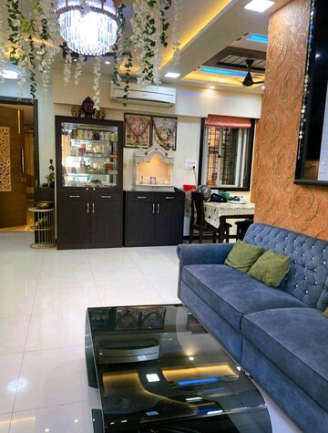 Living Room in 2 BHK Apartment at Hiranandani Astra, Ghodbunder Road – for Rent