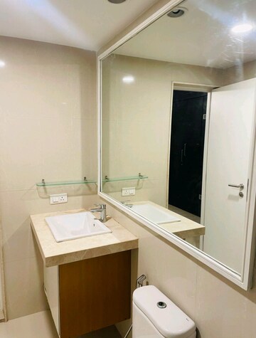 Bathroom in 3 BHK Apartment at Hiranandani Estate, Ghodbunder Road – for Rent