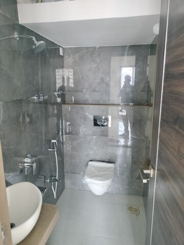 Bathroom in 1 BHK Apartment at Shree Ramdev Ritu Heights, Mira Road – for Rent