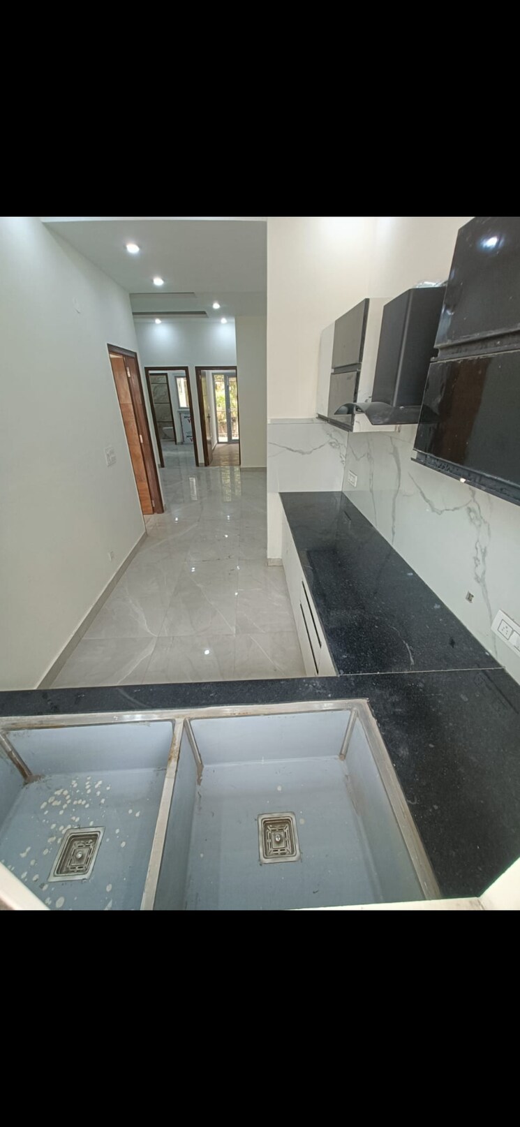 Kitchen, skynet-towers 3 Bedroom 110 Sq.Yd. Builder Floor In Patiala Road Zirakpur 9053335