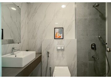Bathroom in 2 BHK Apartment at Nicco Residency, Jogeshwari East – for Sale