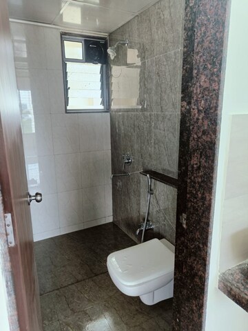 Bathroom in 2 BHK Apartment at Saarrthi Skybay, Mahalunge – for Rent