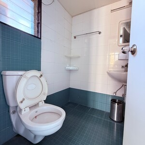 Bathroom in 3 BHK Apartment at Paranjape Camellia Apartment, Link Road – for Sale