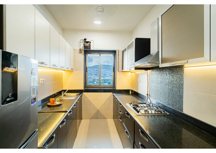 Kitchen, nicco-residency 3 Bedroom 1799 Sq.Ft. Apartment In Jogeshwari East Mumbai 9053358