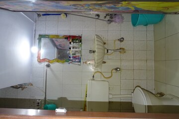 Bathroom in 2 BHK Apartment at Kandarpada – for Rent