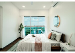 Bedroom in 4 BHK Apartment at Nicco Residency, Jogeshwari East – for Sale