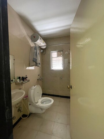 Bathroom in 3 BHK Apartment at Runwal Spring Park, Baner – for Rent
