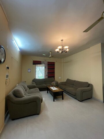 Living Room in 3 BHK Apartment at Runwal Spring Park, Baner – for Rent