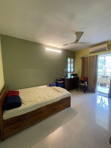 Master Bedroom in 3 BHK Apartment at Runwal Spring Park, Baner – for Rent