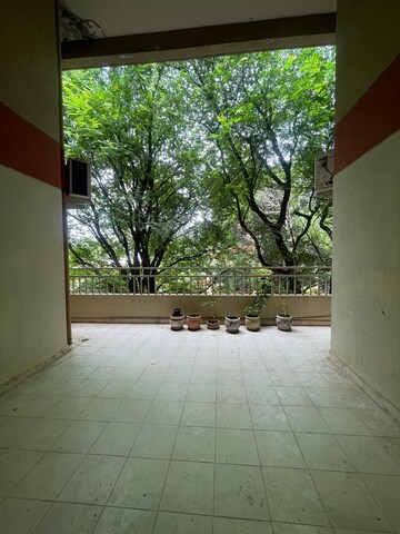 Balcony in 3 BHK Apartment at Runwal Spring Park, Baner – for Rent