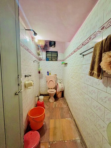 Bathroom in 2 BHK Apartment at Tollygunge – for Rent