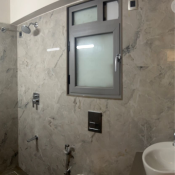 Bathroom in 2 BHK Apartment at Raymond Ten X Habitat, Swastik Garden – for Rent