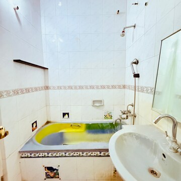 Bathroom in 3 BHK Apartment at Golden Galaxy, Someshwarwadi – for Sale