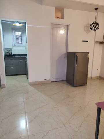 Bathroom in 1 BHK Builder Floor at Greater Kailash I – for Rent