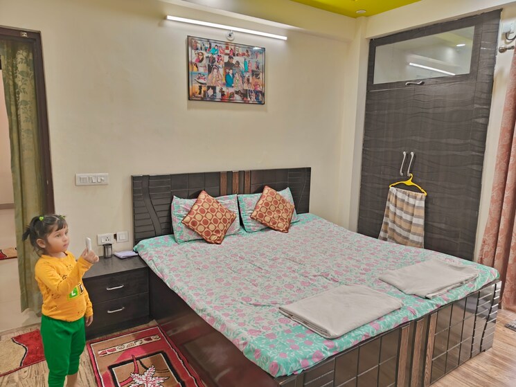 Bedroom, mahagun-mywoods 2.5 Bedroom 1110 Sq.Ft. Apartment In Sector 16c Greater Noida Greater Noida 9053487
