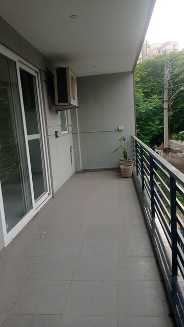Balcony in 4 BHK Builder Floor at Huda CGHS, Sector 56 – for Rent