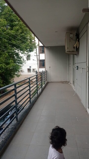 Balcony in 4 BHK Builder Floor at Huda CGHS, Sector 56 – for Rent