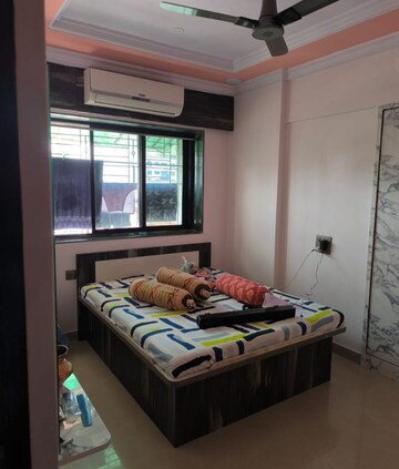 Bedroom in 2 BHK Apartment at Cosmos Lounge, Manpada – for Rent