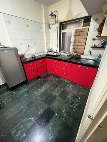 Kitchen in 2 BHK Apartment at Ek Omkar, Chembur – for Rent
