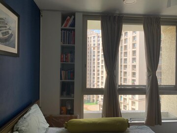 Living Room in 2 BHK Apartment at Cosmos Jewels, Ghodbunder Road – for Sale