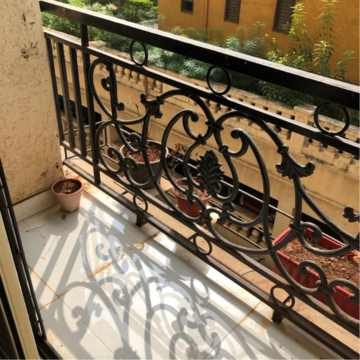 Balcony in 2 BHK Apartment at Palacia Kingston Phase 2, Kavesar – for Rent