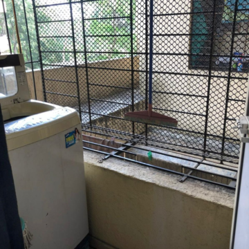 Balcony in 2 BHK Apartment at Palacia Kingston Phase 2, Kavesar – for Rent