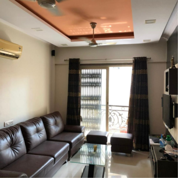 Living Room in 2 BHK Apartment at Palacia Kingston Phase 2, Kavesar – for Rent