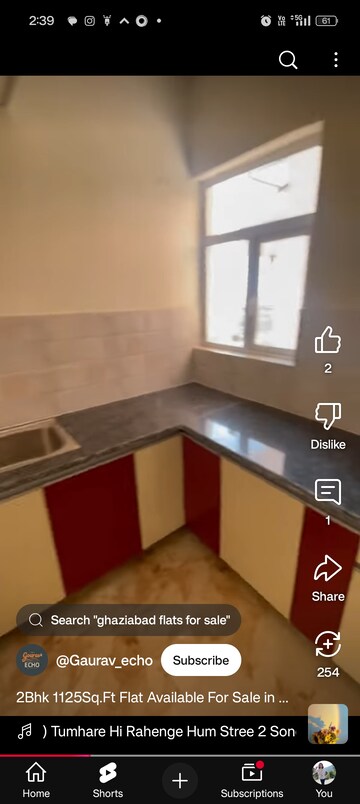 Kitchen in 3 BHK Apartment at Landcraft Golf Links, Pandav Nagar – for Rent