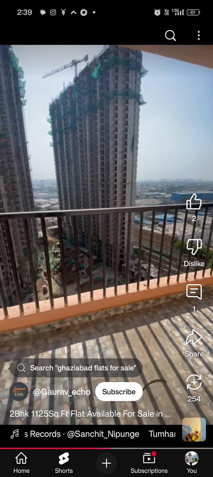 Exterior View, landcraft-golf-links 3 Bedroom 1600 Sq.Ft. Apartment In Pandav Nagar Ghaziabad 9053602