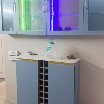 Kitchen in 3 BHK Apartment at Conscient Habitat 78, Faridpur – for Sale