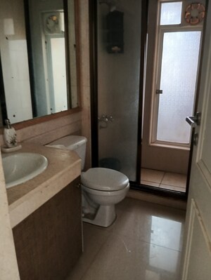 Bathroom in 2 BHK Apartment at Unnathi Woods Phase 1 And 2, Ghodbunder Road – for Sale