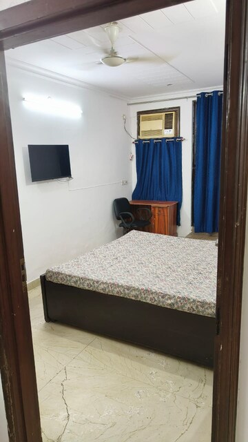 Bedroom in 2 BHK Builder Floor at Rajouri Garden – for Rent