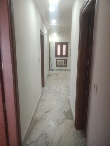 Building Lobby in 3 BHK Builder Floor at Vasant Kunj Enclave – for Rent