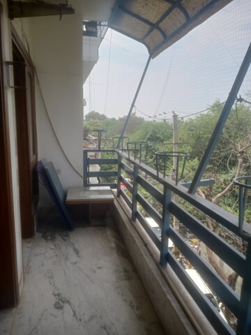 Balcony in 3 BHK Builder Floor at Vasant Kunj Enclave – for Rent