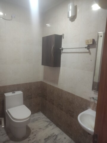 Bathroom in 3 BHK Builder Floor at Vasant Kunj Enclave – for Rent