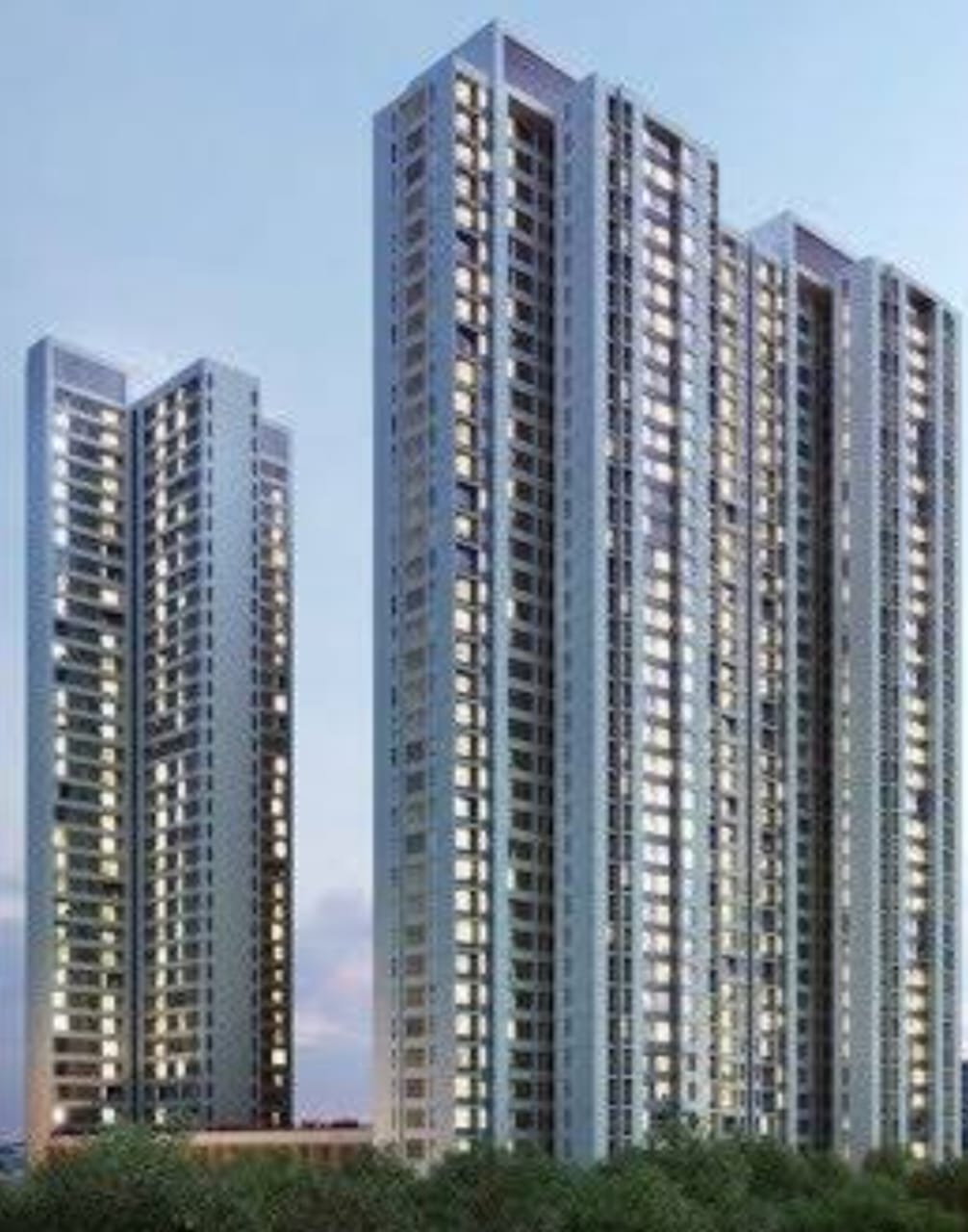 3.5 BHK + Pooja Room Apartment For Rent in Piramal Vaikunth Vraj