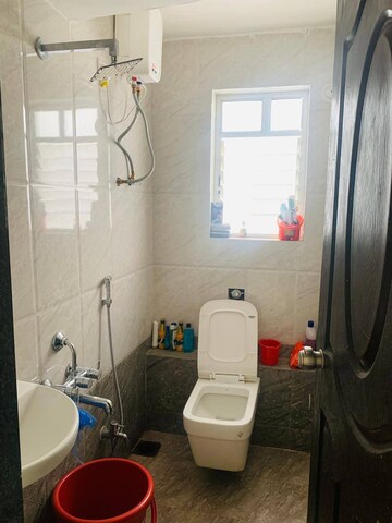 Bathroom in 2 BHK Apartment at Mohannagar CHS, Baner – for Rent