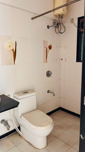 Bathroom in 2 BHK Apartment at Amit 9 Green Park, Parvati Paytha – for Rent