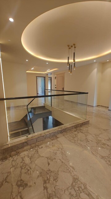 Living Room in 5 BHK Builder Floor at Sushant Lok I – for Rent